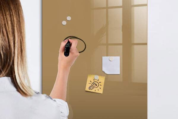 Dry erase board magnetic A practical board for notes and photos