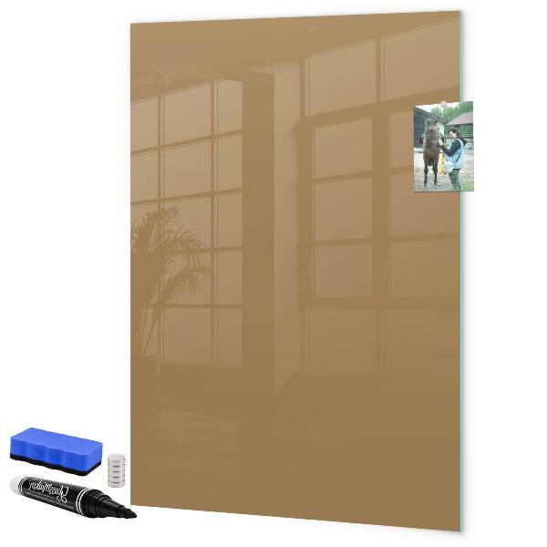 Dry erase board magnetic A practical board for notes and photos