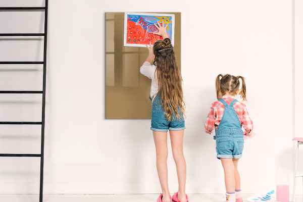 Dry erase board magnetic A practical board for notes and photos