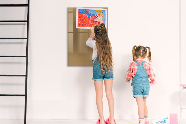 Dry erase board magnetic A practical board for notes and photos
