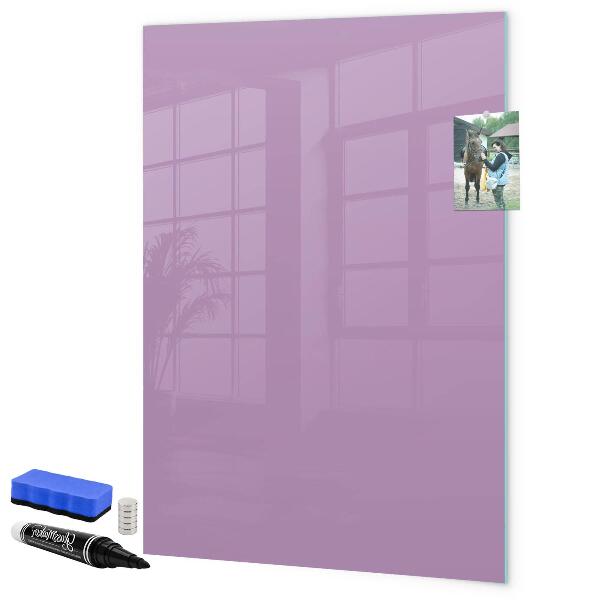 Magnetic dry erase board A colorful board for notes and photos