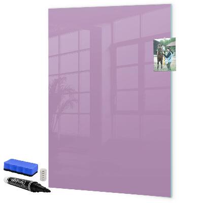 Magnetic dry erase board A colorful board for notes and photos