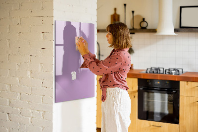 Magnetic dry erase board A colorful board for notes and photos