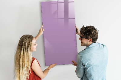 Magnetic dry erase board A colorful board for notes and photos