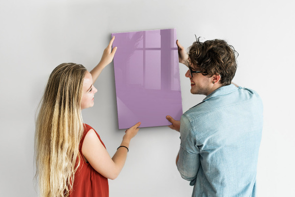 Magnetic dry erase board A colorful board for notes and photos