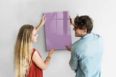 Magnetic dry erase board A colorful board for notes and photos
