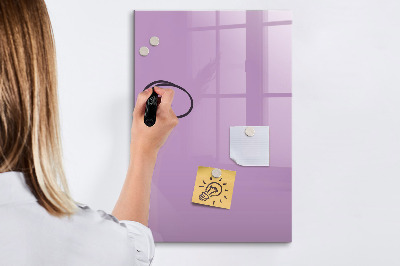 Magnetic dry erase board A colorful board for notes and photos