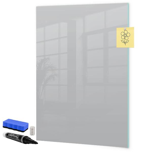 Magnetic board for photos and notes