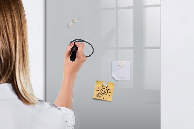 Dry erase board magnetic Magnetic board for photos and notes