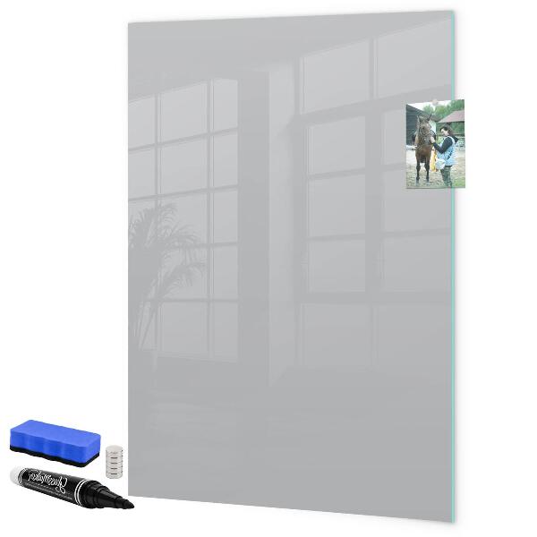 Dry erase board magnetic Magnetic board for photos and notes