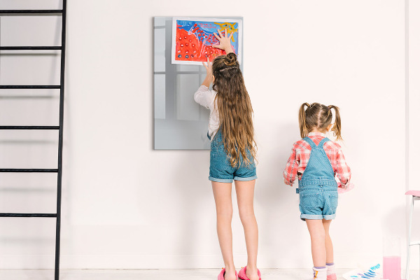 Dry erase board magnetic Magnetic board for photos and notes
