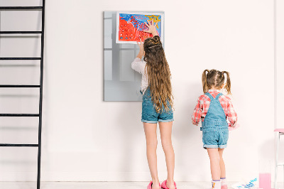 Dry erase board magnetic Magnetic board for photos and notes