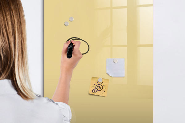 Dry erase board magnetic Magnetic board for notes and photos