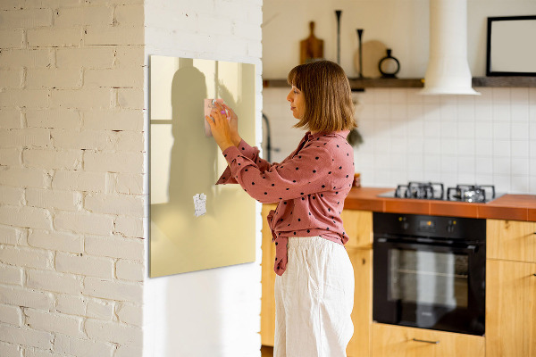 Dry erase board magnetic Magnetic board for notes and photos