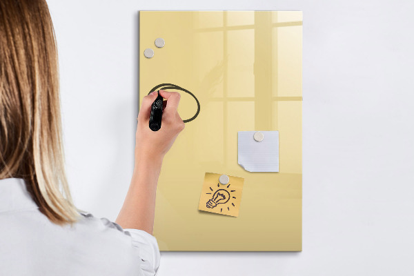 Dry erase board magnetic Magnetic board for notes and photos