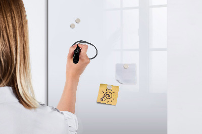 Magnetic dry erase board Preserving memories in a modern style