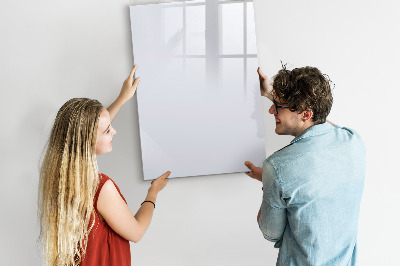 Magnetic dry erase board Preserving memories in a modern style
