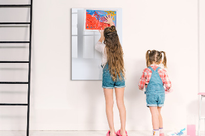 Magnetic dry erase board Preserving memories in a modern style