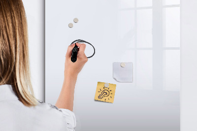 Magnetic dry erase board Preserving memories in a modern style