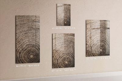 Magnetic dry erase board Preserving memories in a modern style