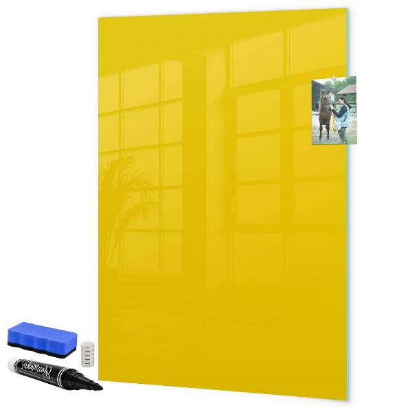 Dry erase board magnetic A colorful board for notes and photos