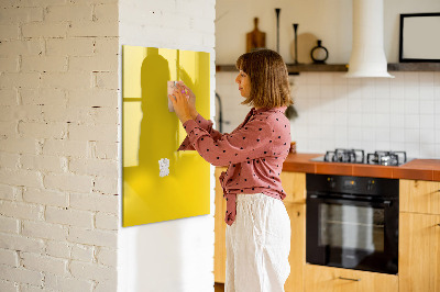 Dry erase board magnetic A colorful board for notes and photos
