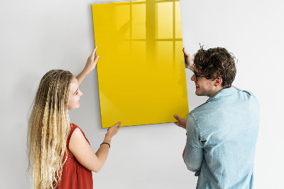 Dry erase board magnetic A colorful board for notes and photos