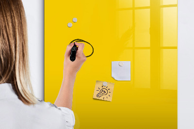 Dry erase board magnetic A colorful board for notes and photos