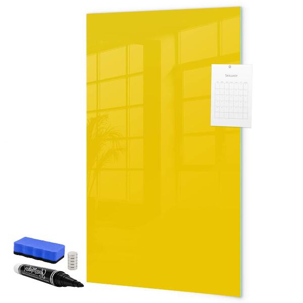 Dry erase board magnetic A colorful board for notes and photos