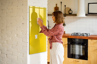 Dry erase board magnetic A colorful board for notes and photos