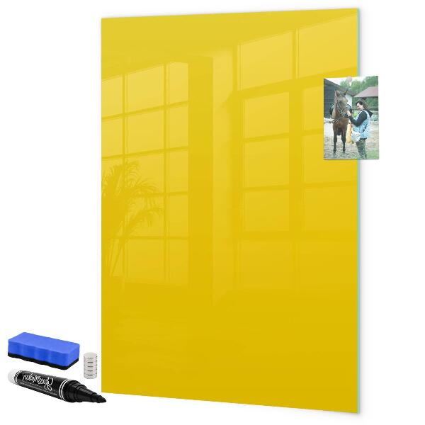 Dry erase board magnetic A colorful board for notes and photos