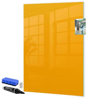 Magnetic dry erase board A colorful board for notes and photos