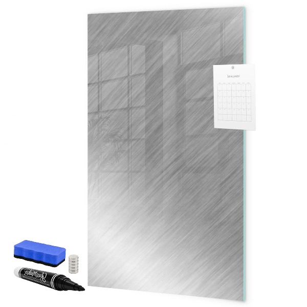 Magnetic dry erase board Metal photo board