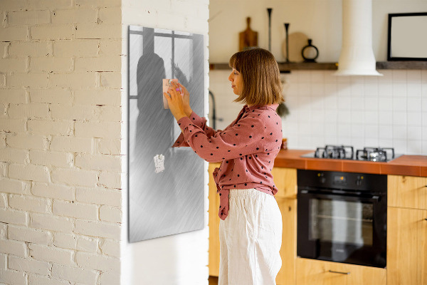 Magnetic dry erase board Metal photo board