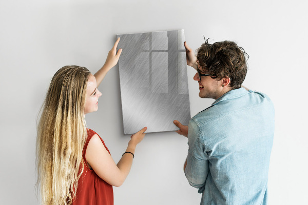Magnetic dry erase board Metal photo board