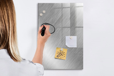 Magnetic dry erase board Metal photo board