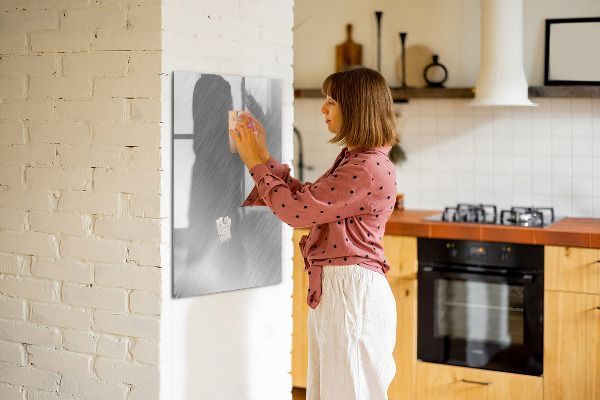Magnetic dry erase board Metal photo board
