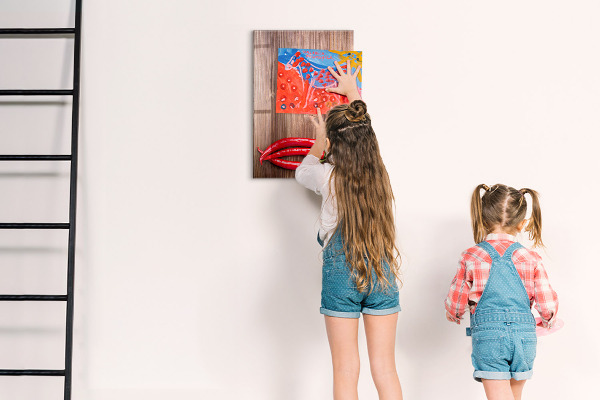 Magnetic dry erase board Paper memories and hot peppers