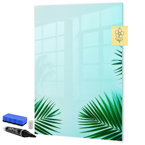 Dry erase board magnetic Creative board for photos and notes