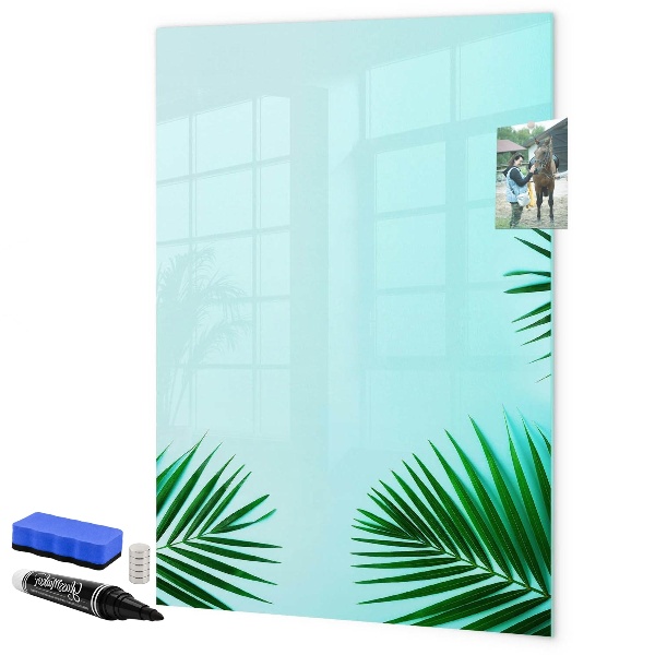 Dry erase board magnetic Creative board for photos and notes