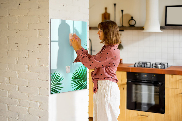 Dry erase board magnetic Creative board for photos and notes