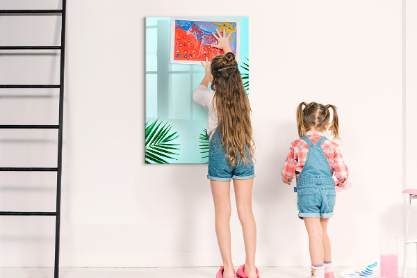 Dry erase board magnetic Creative board for photos and notes