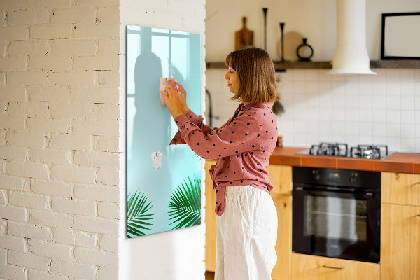 Dry erase board magnetic Creative board for photos and notes