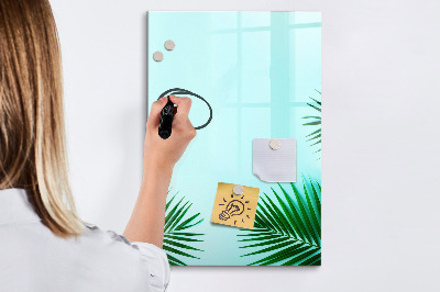 Dry erase board magnetic Creative board for photos and notes