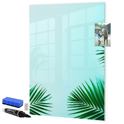 Dry erase board magnetic Creative board for photos and notes