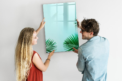 Dry erase board magnetic Creative board for photos and notes
