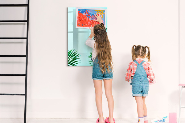 Dry erase board magnetic Creative board for photos and notes