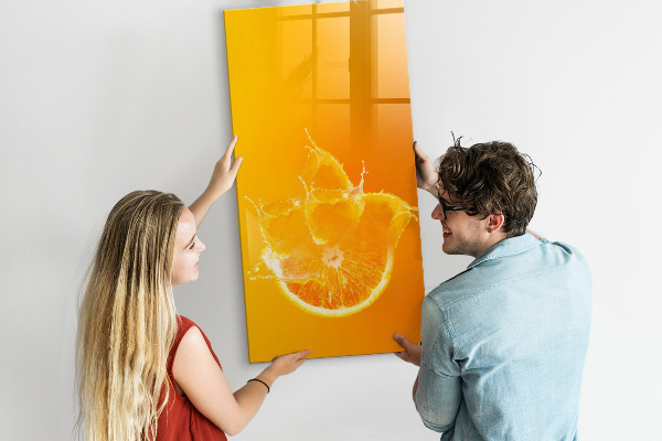 Dry erase board magnetic A colorful board for photos and notes