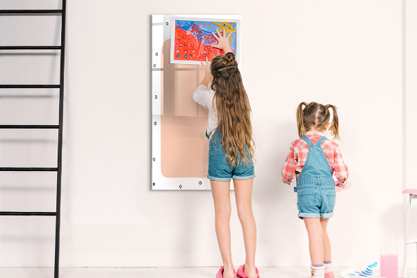 Magnetic dry erase board Planning and note-taking board