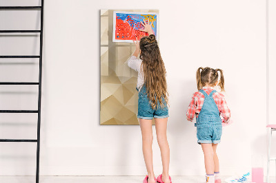 Magnetic dry erase board Modern board for notes and photos